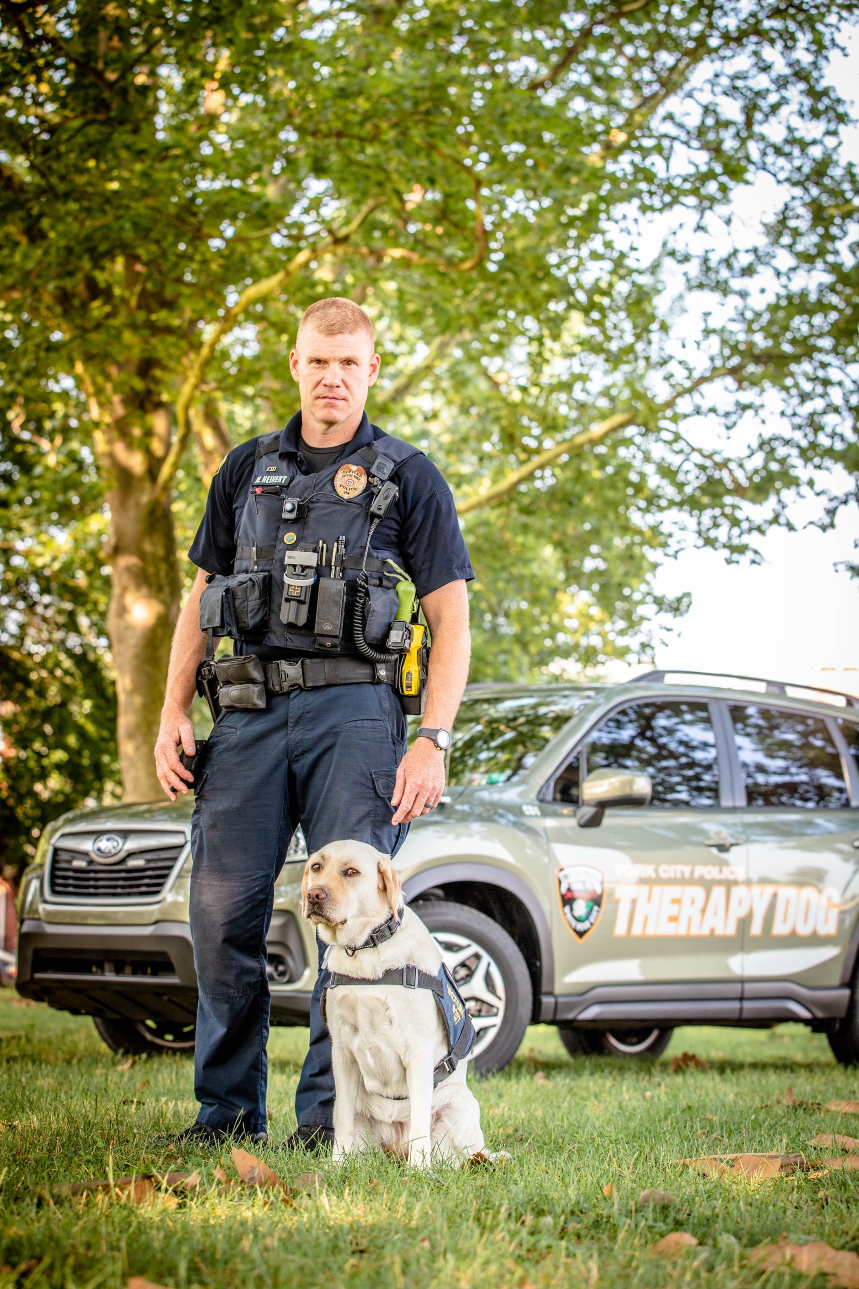 Officer Mike Reinert has spent much of his career in mental health.